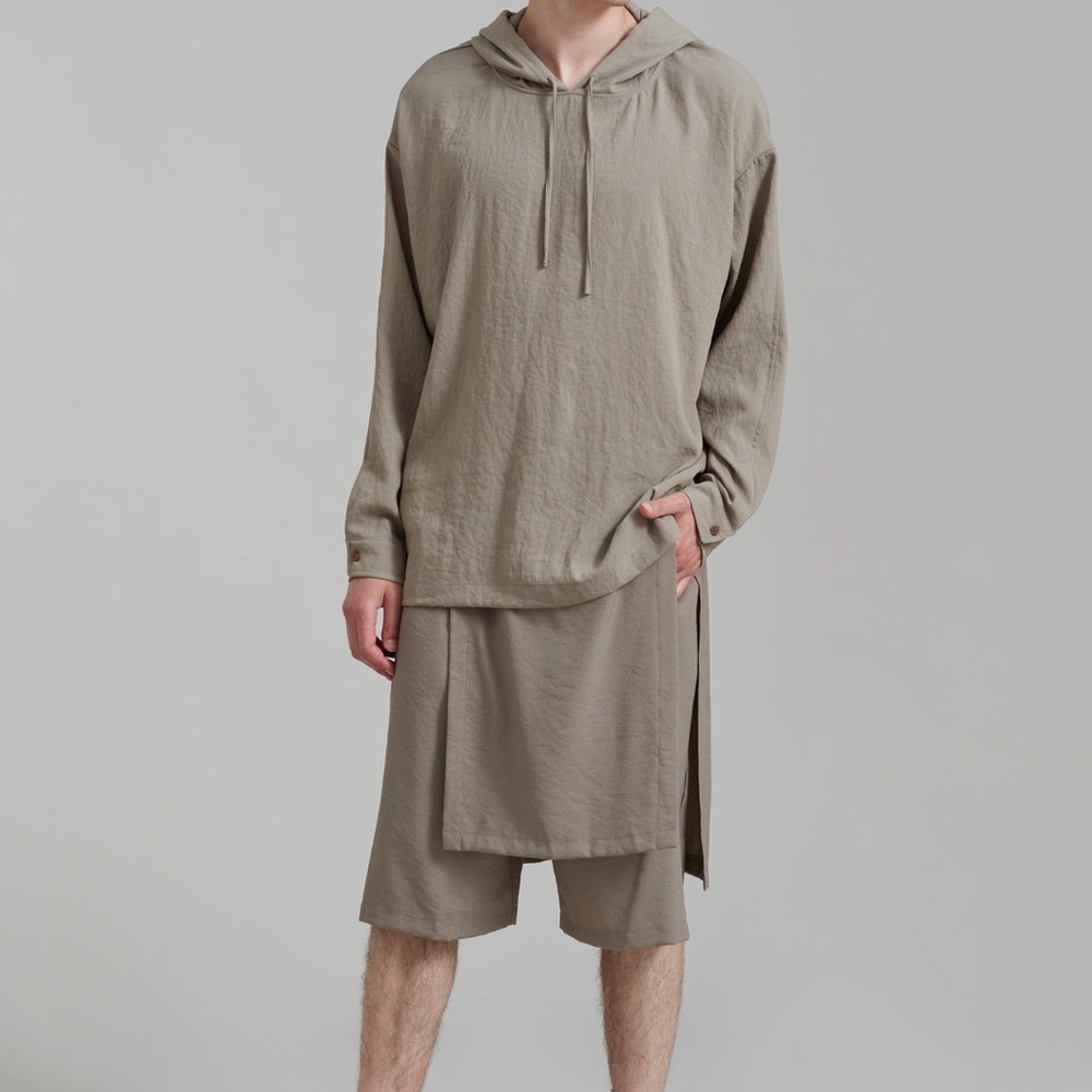 The Frankie Shop keanu light wrap shorts